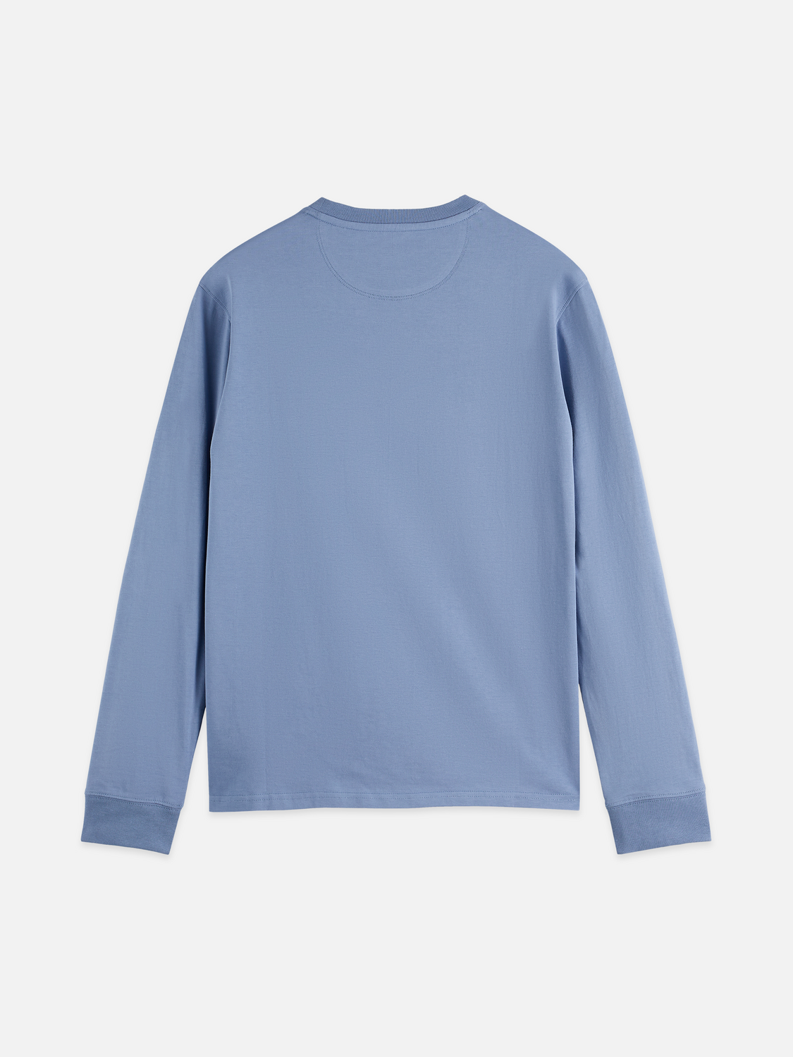 logo regular long sleeve top