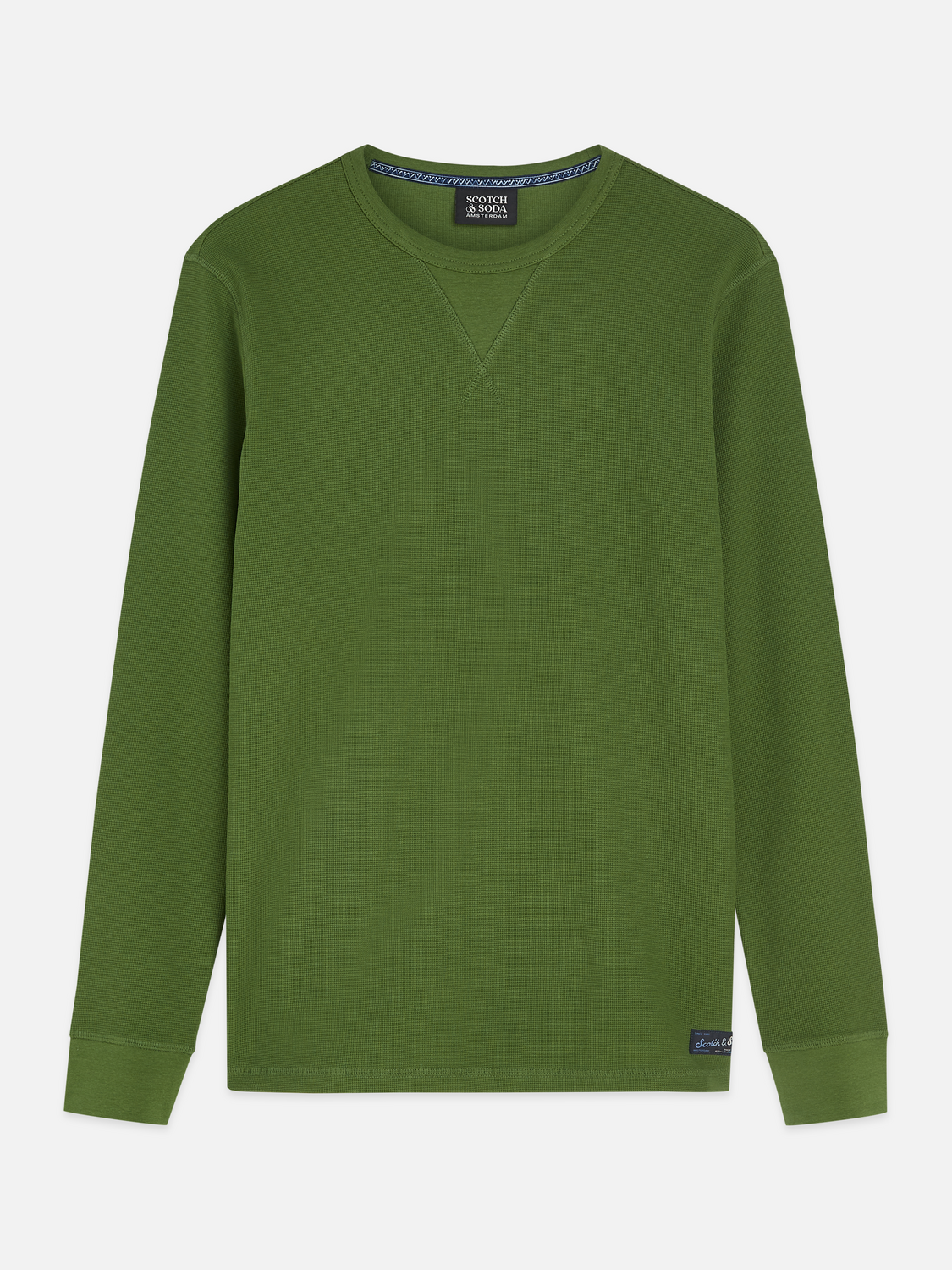 Waffle long sleeve T-shirt