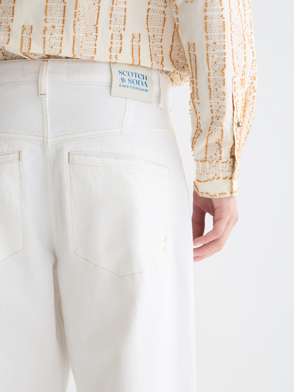 The Daze super wide leg denim
