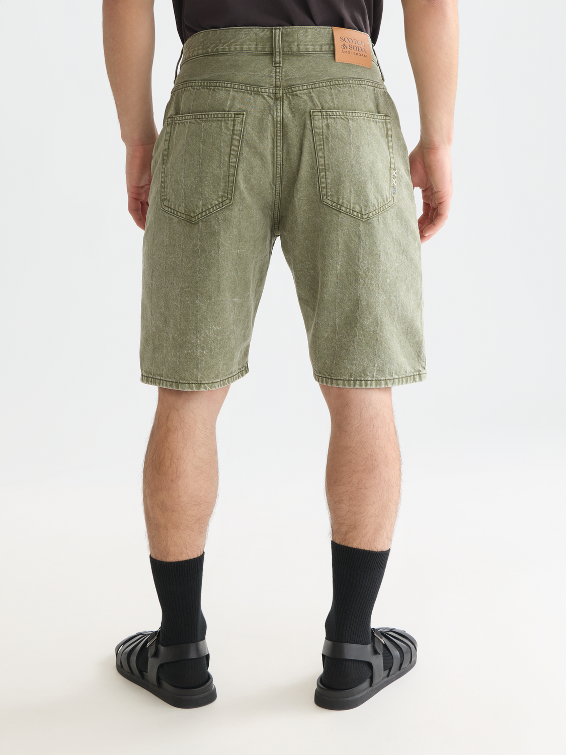 The Pitch loose denim shorts