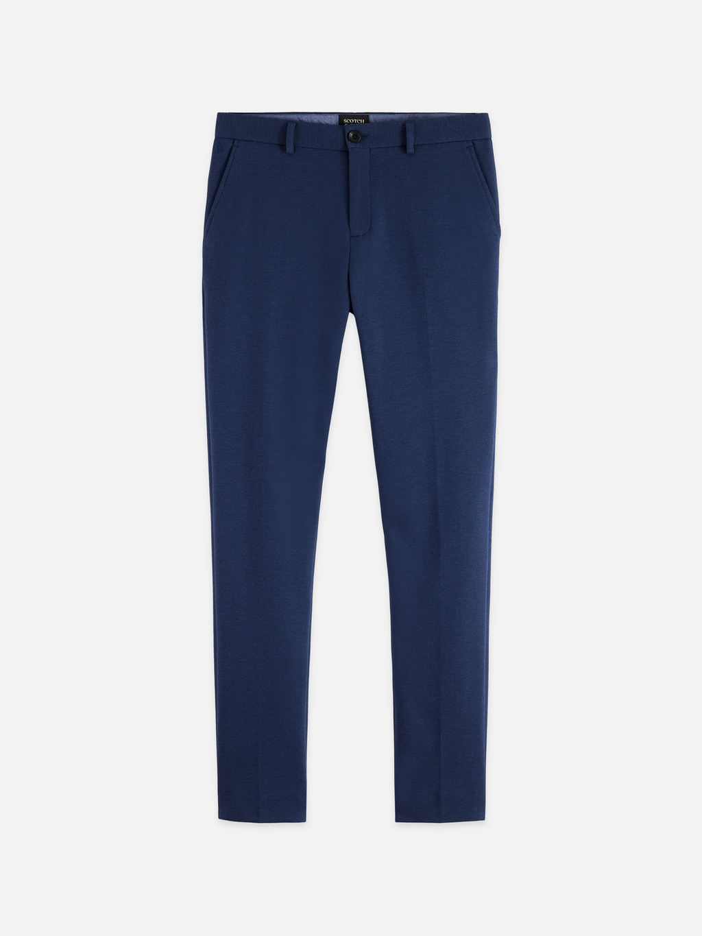 Seasonal Essentials Mott tailored cotton blend jersey chino