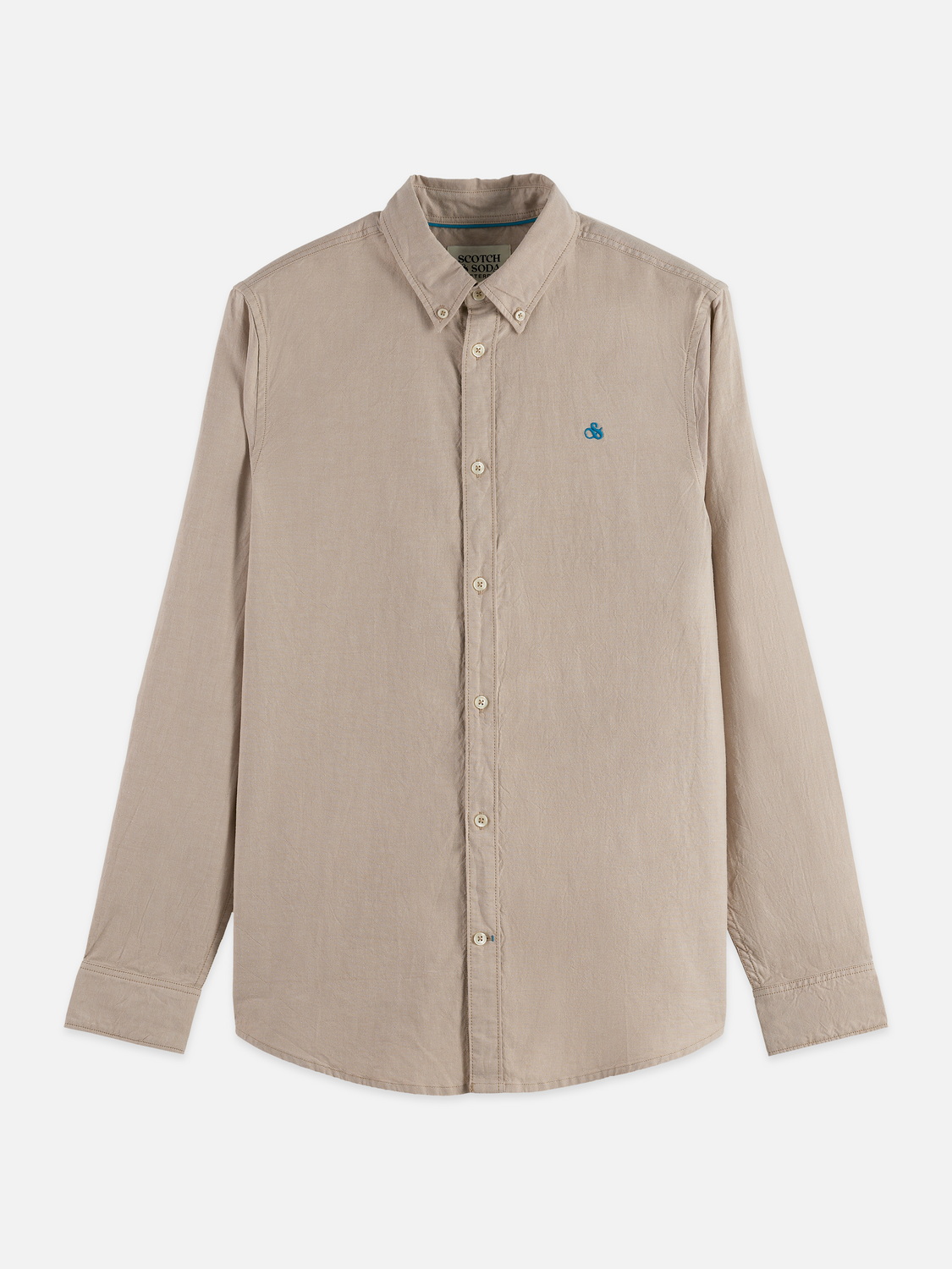 Seasonal Essentials solid oxford shirt