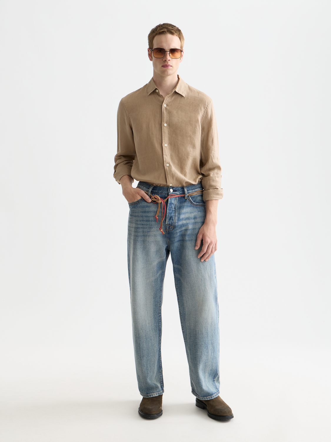 Seasonal Essentials linen shirt
