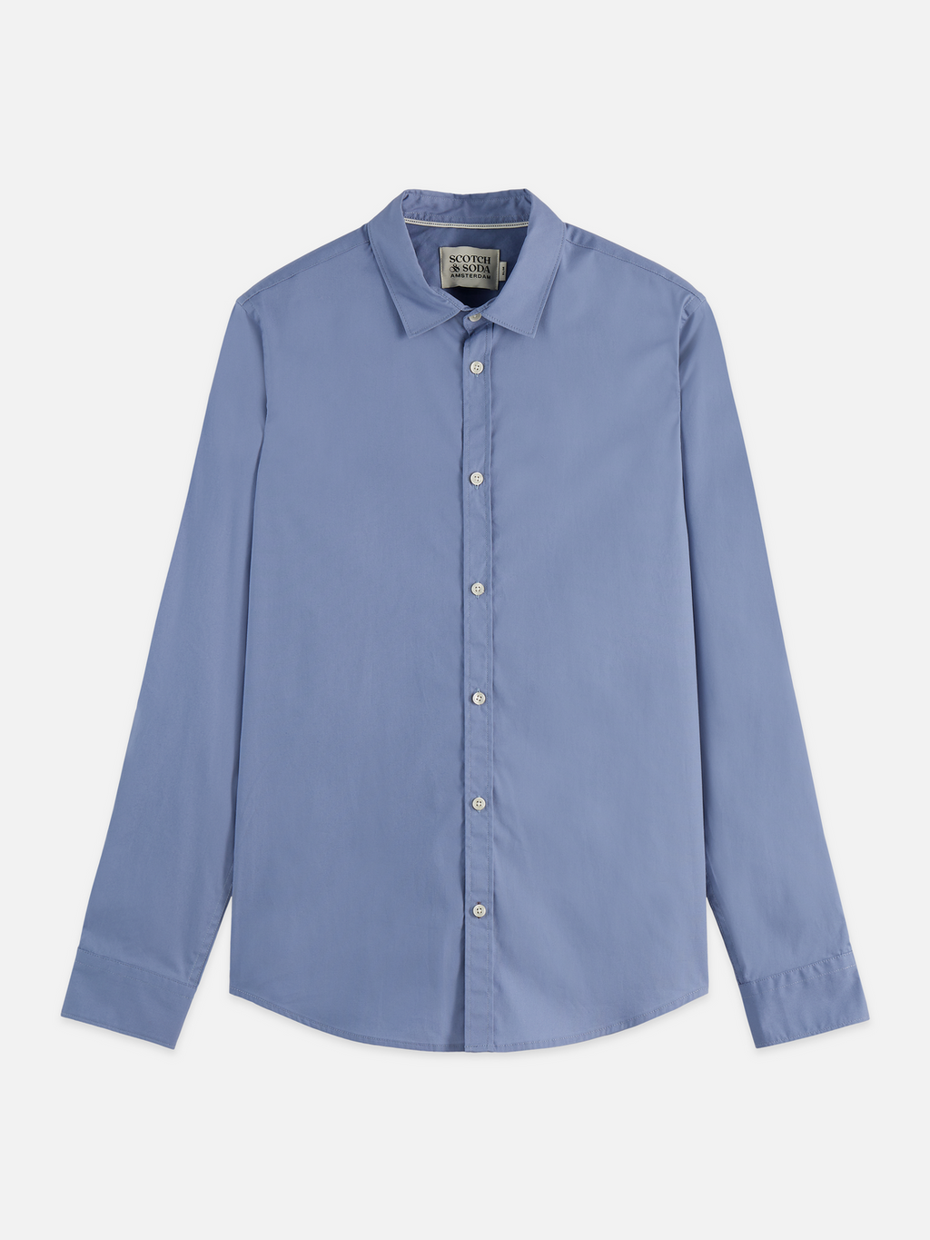 Seasonal Essentials cotton poplin slim shirt