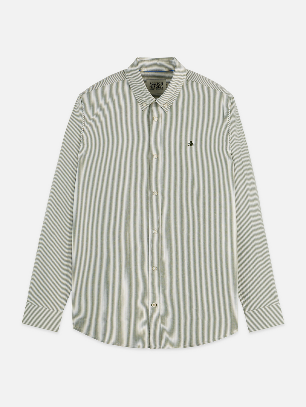 Seasonal Essentials striped oxford shirt