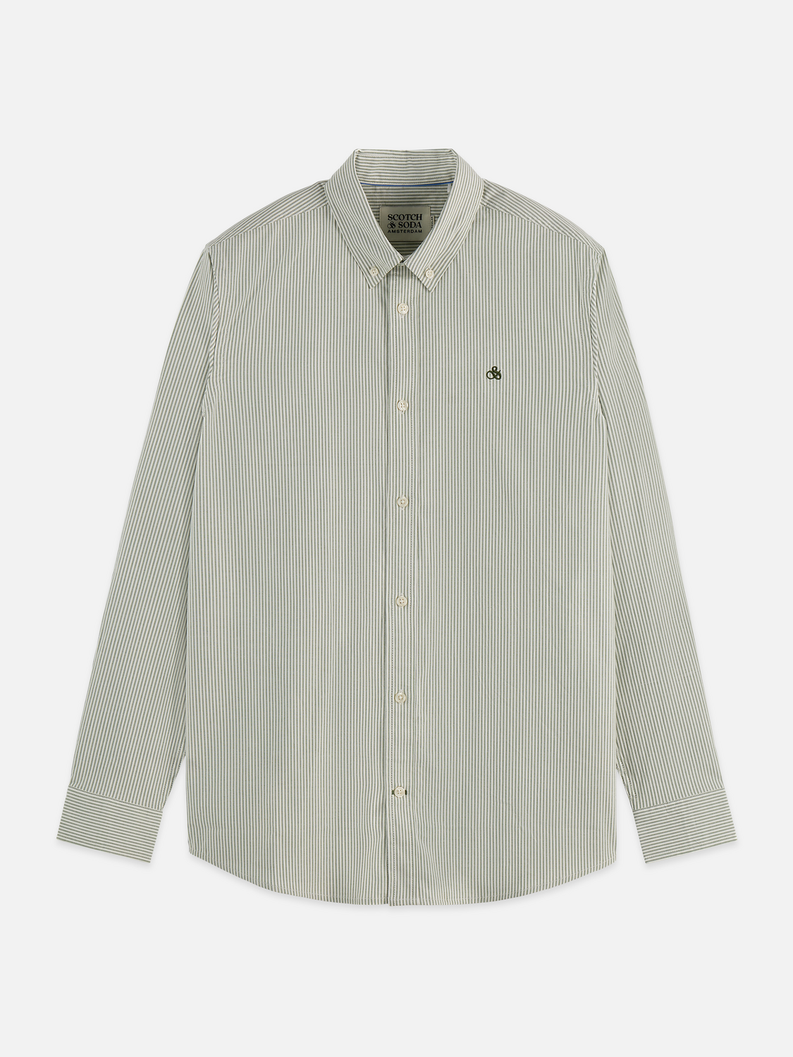 Seasonal Essentials striped oxford shirt