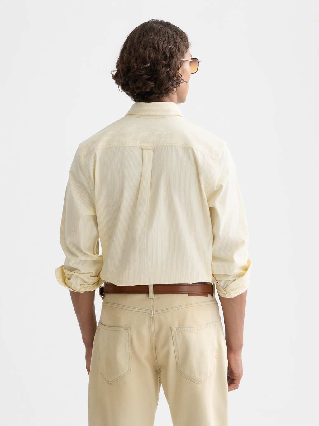 Seasonal Essentials striped oxford shirt