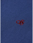 Seasonal Core Pique Chest Logo Polo full model shot showing overall fit and styling by Scotch & Soda