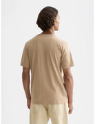 Seasonal Core Chest Logo Regular-fit T-shirt back view showing fit and finish by Scotch & Soda