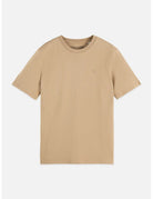 Seasonal Core Chest Logo Regular-fit T-shirt front view showing fit and finish by Scotch & Soda
