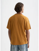 Seasonal Core Chest Artwork Relaxed-fit T-shirt back view showing fit and finish by Scotch & Soda