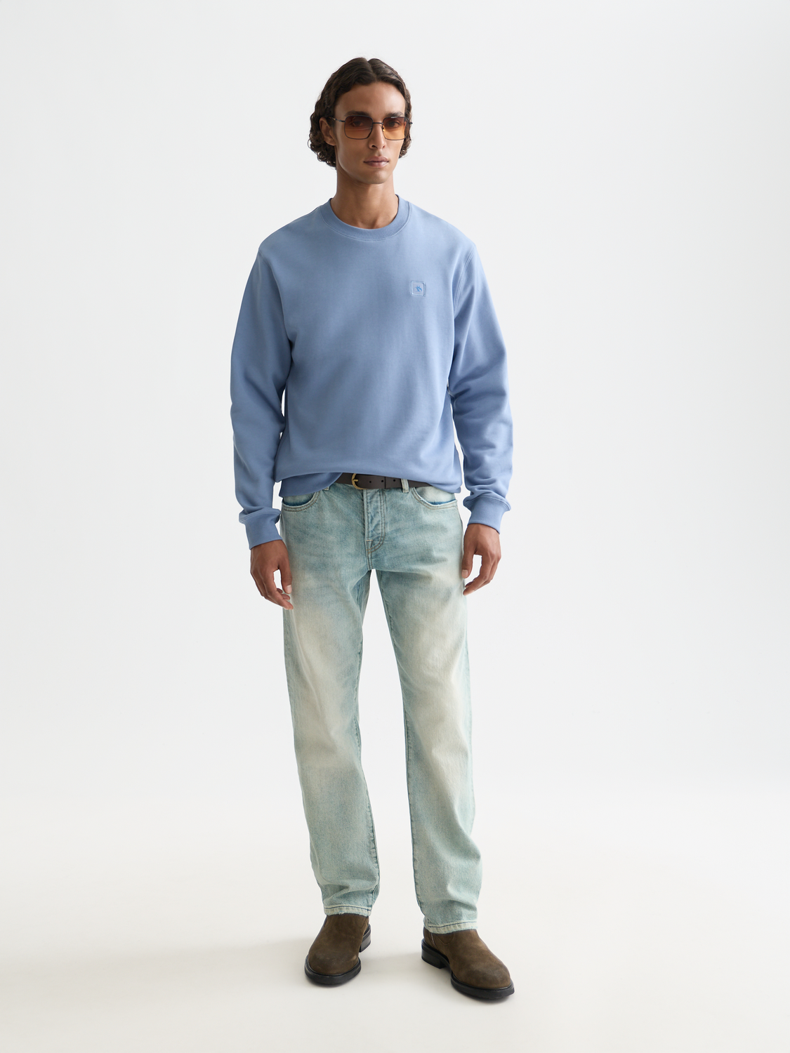 Seasonal Essentials logo badge sweatshirt