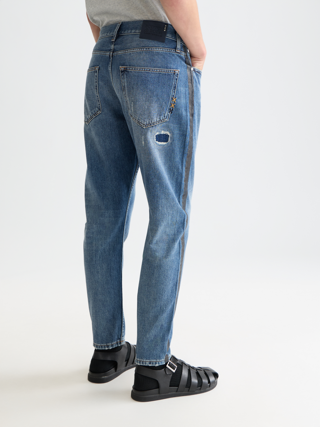 Dean loose tapered denim