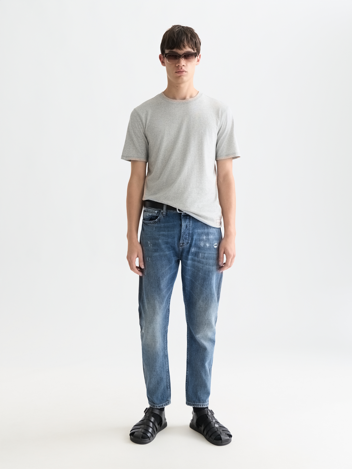 Dean loose tapered denim