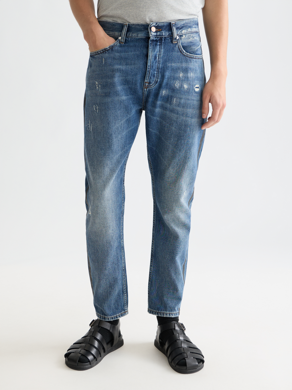 Dean loose tapered denim
