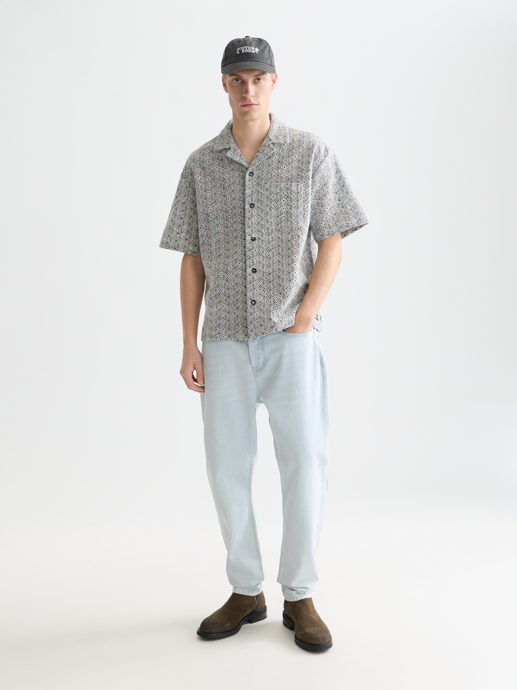 Dean loose tapered denim