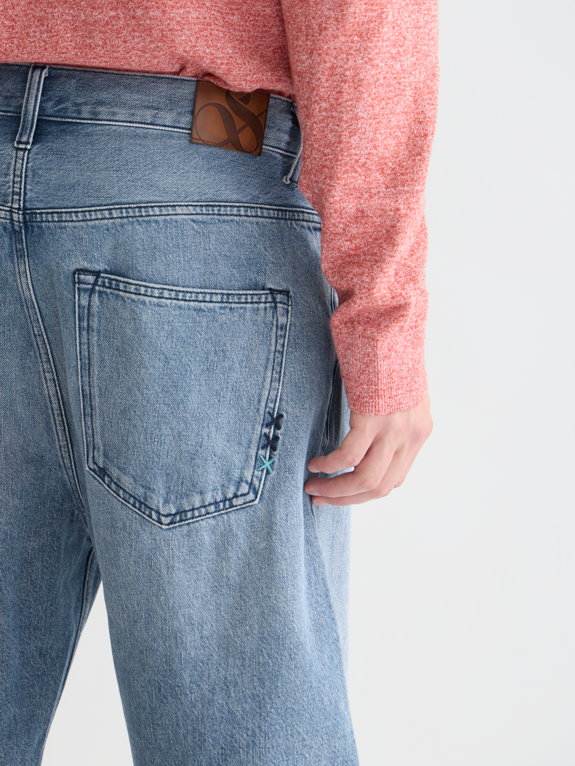 The Pitch loose denim shorts