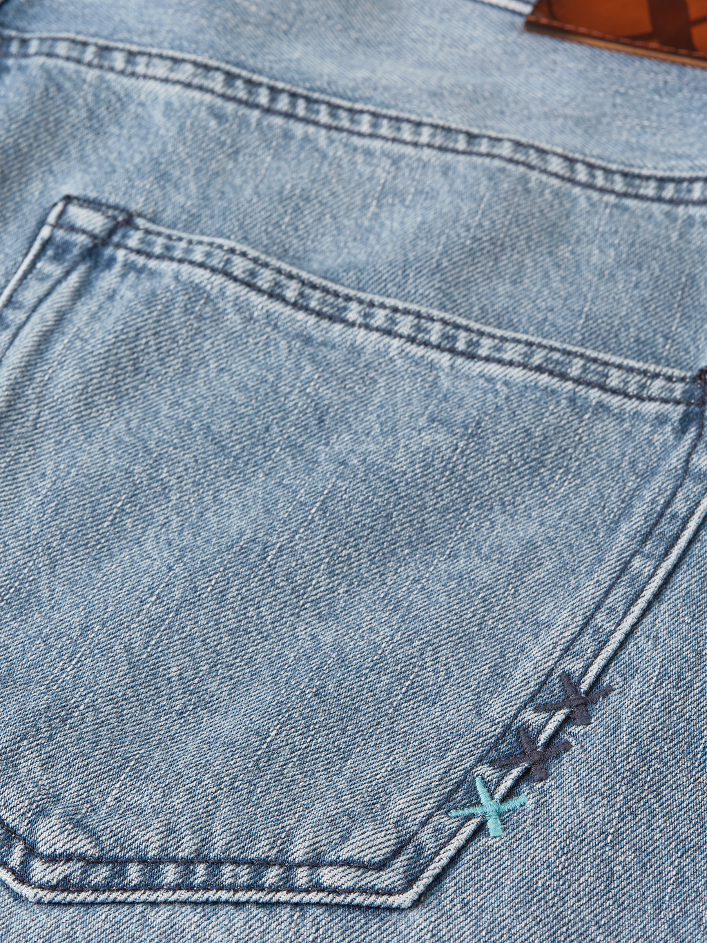 The Pitch loose denim shorts