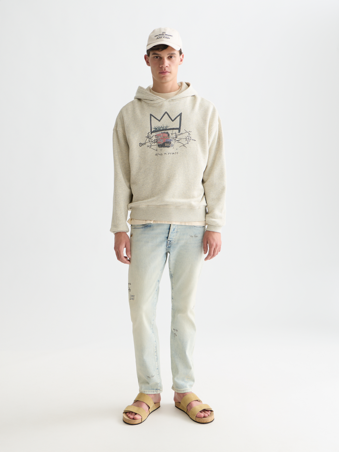 Scotch & Soda x Basquiat Washed Artwork Hoodie