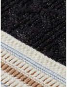 V-neck Cable Loose-fit Pullover detail shot of fabric and craftsmanship by Scotch & Soda