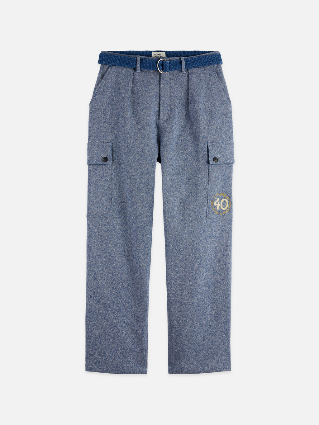 40th Anniversary Melange Loose Straight Cargo Pant