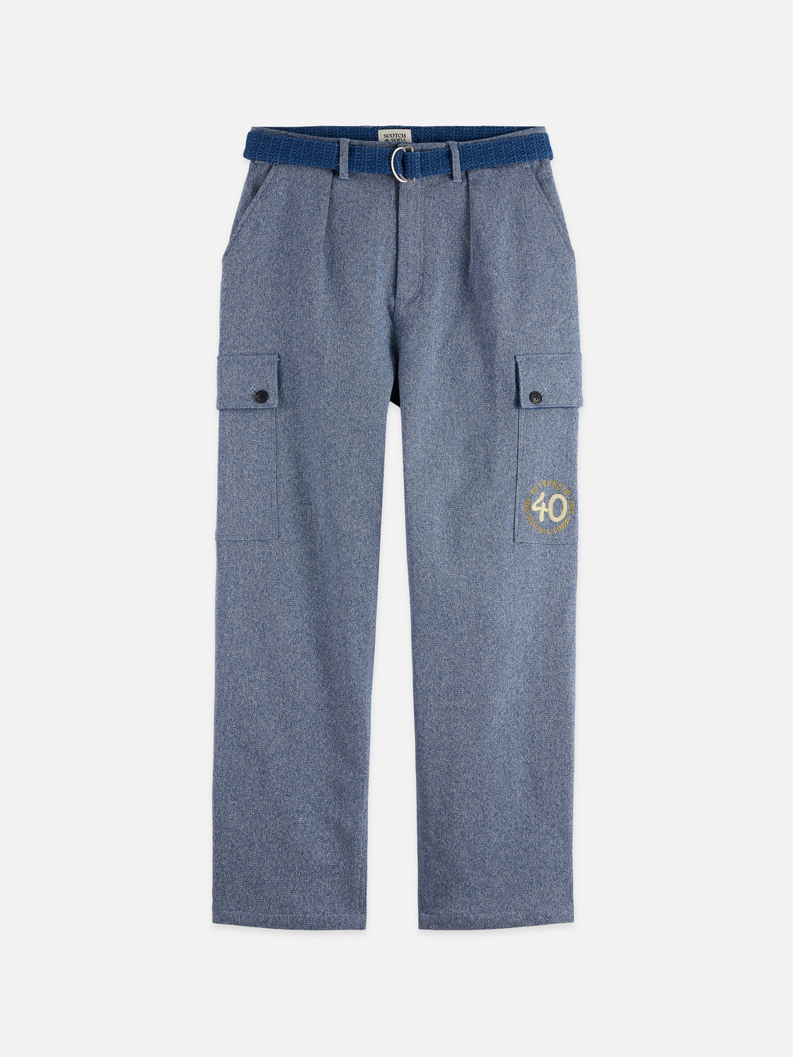 40th Anniversary Melange Loose Straight Cargo Pant