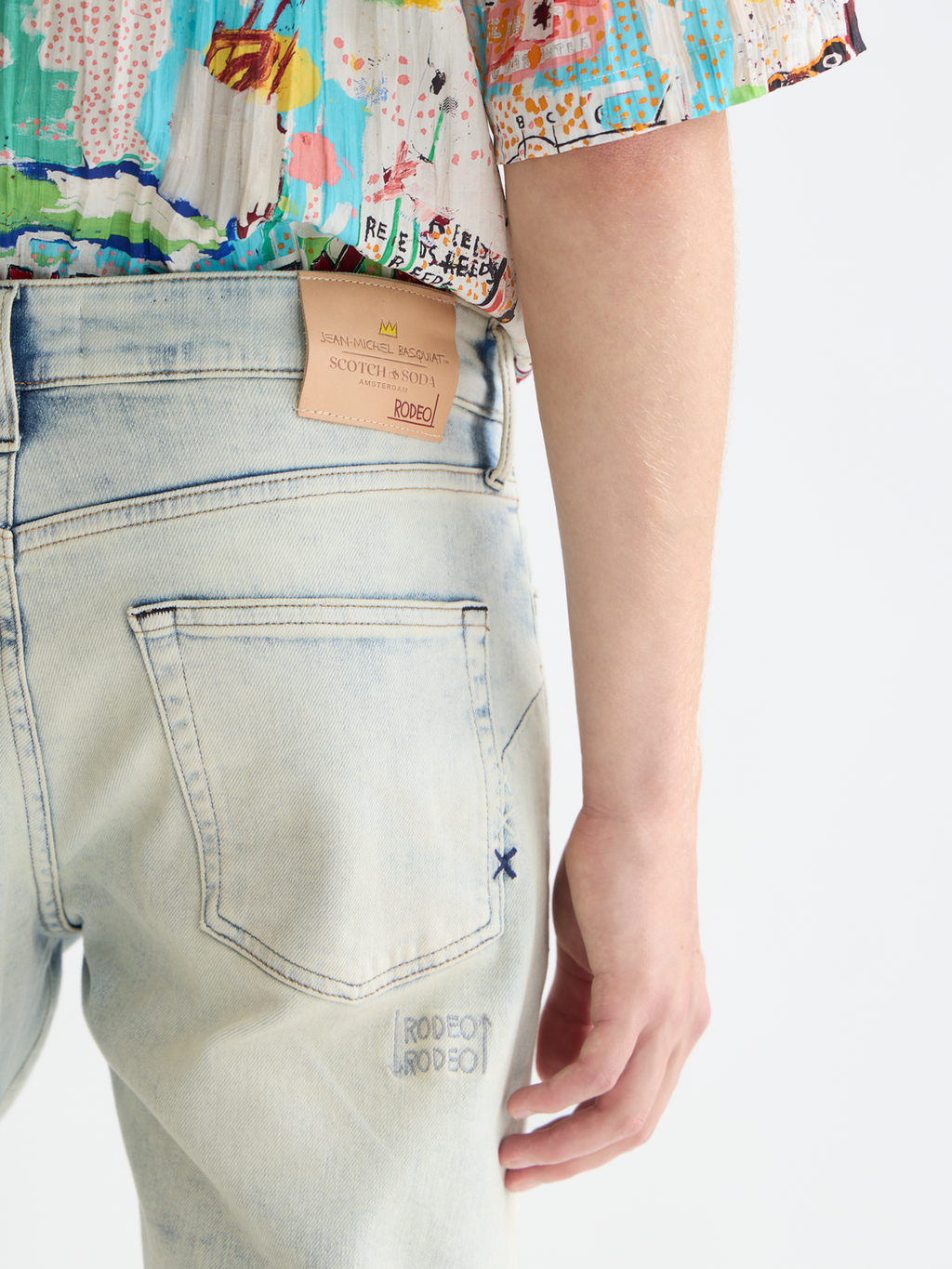 Scotch & Soda x Basquiat The Zee Straight Denim