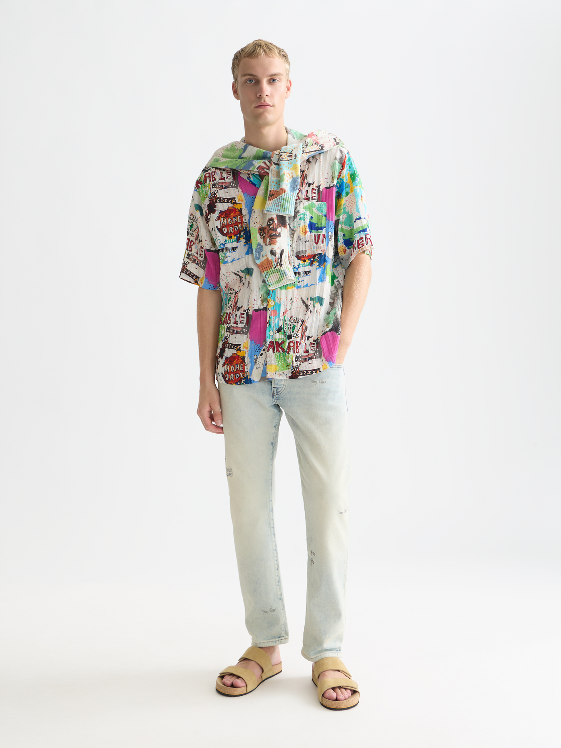 Scotch & Soda x Basquiat The Zee Straight Denim