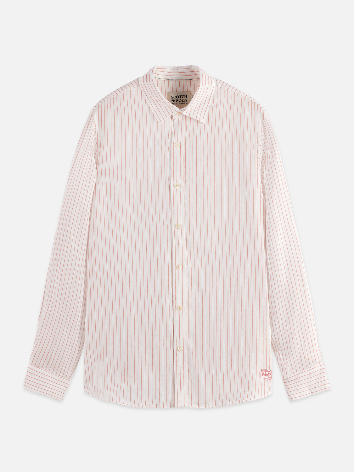 Striped linen shirt