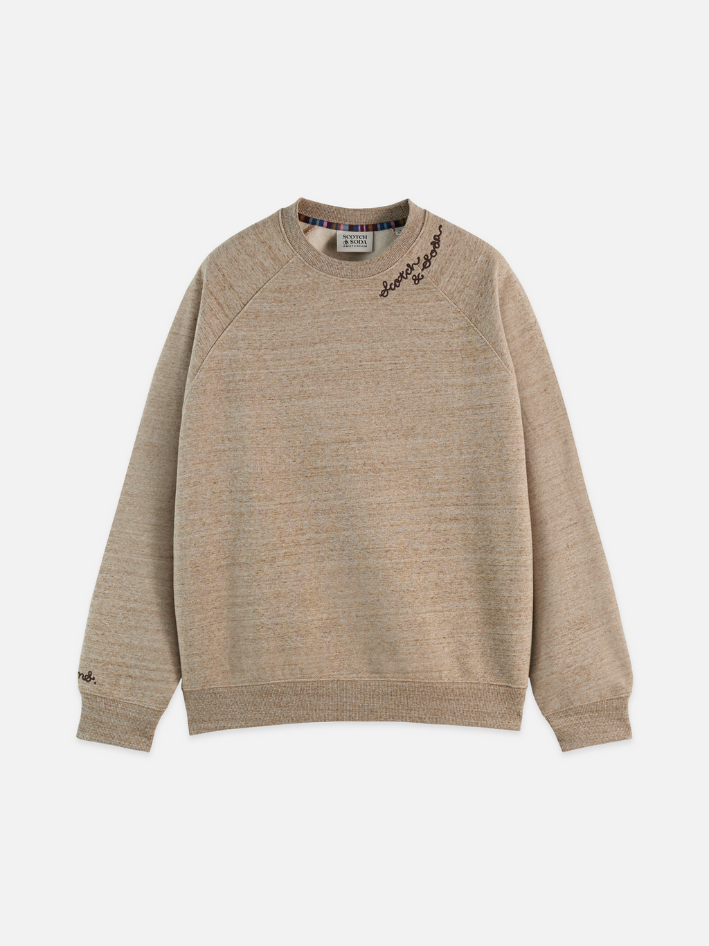 Embroidered loose sweatshirt