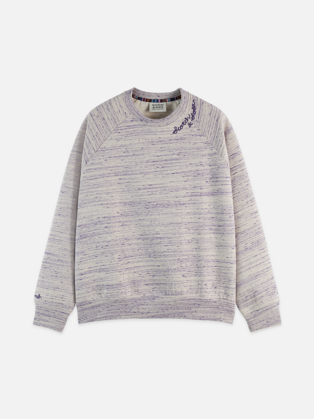 Embroidered loose sweatshirt