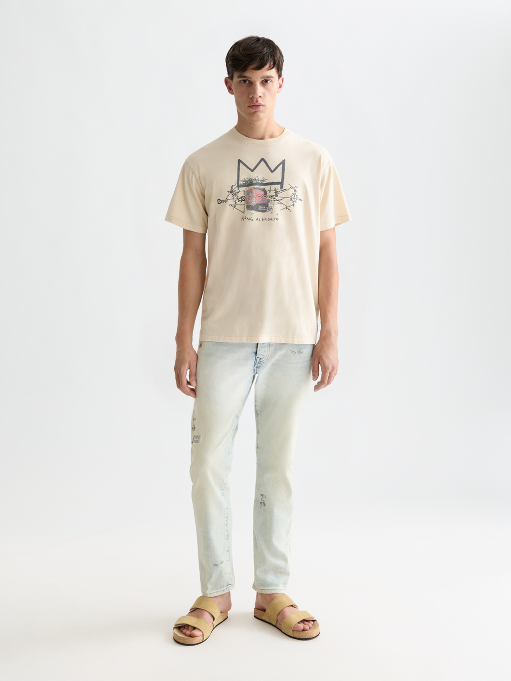 Scotch & Soda x Basquiat Artwork Relaxed T-Shirt