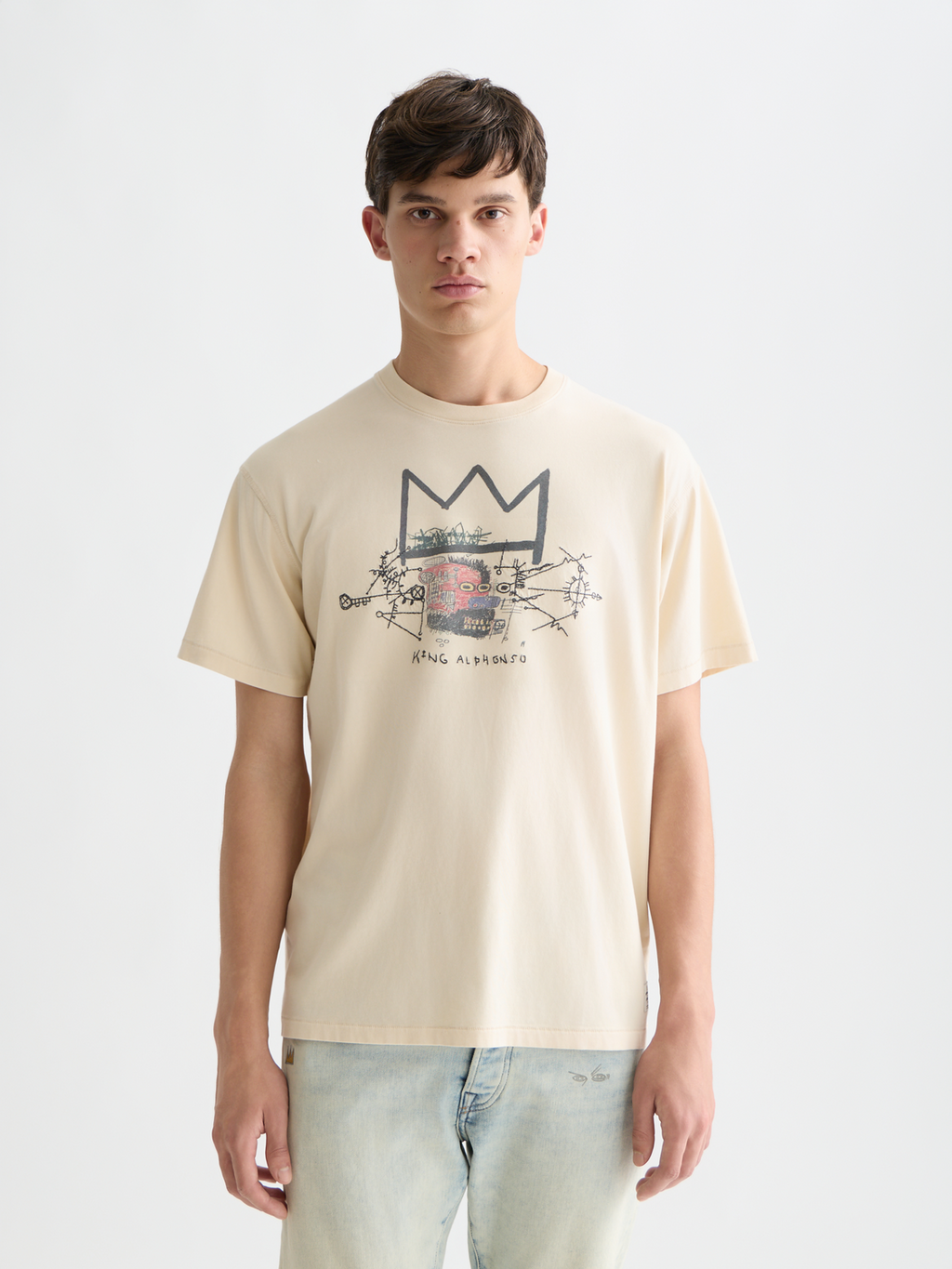 Scotch & Soda x Basquiat Artwork Relaxed T-Shirt