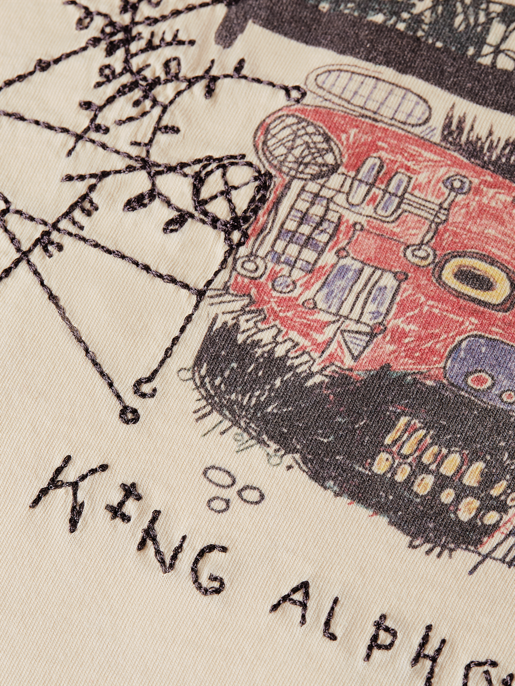 Scotch & Soda x Basquiat Artwork Relaxed T-Shirt