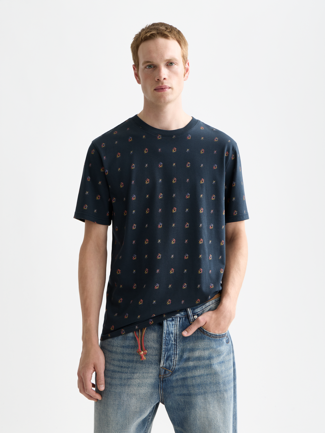 Micro-printed T-shirt