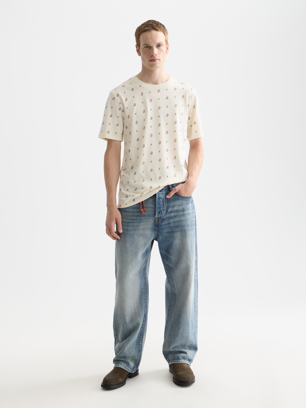 Micro-printed T-shirt