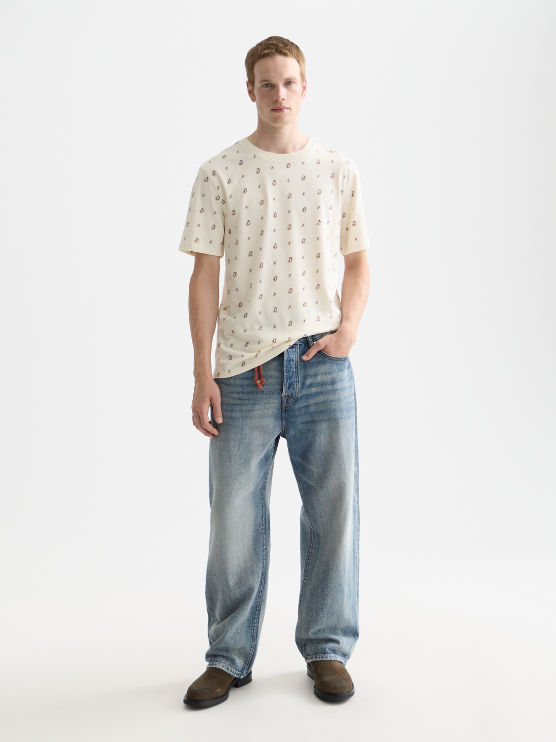 Micro-printed T-shirt