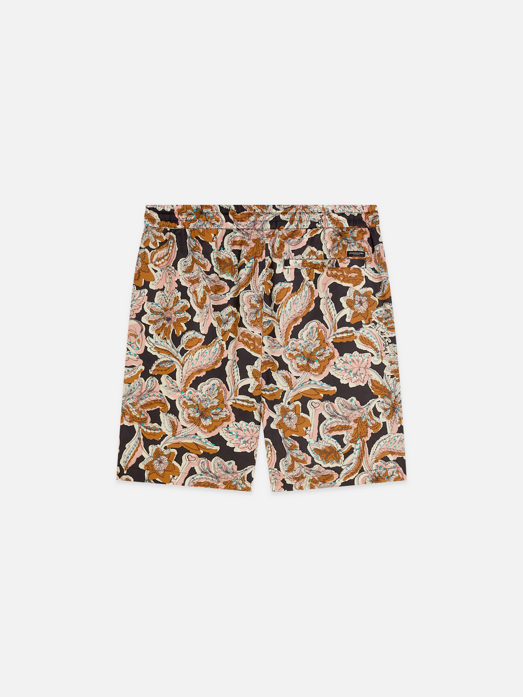 Fave printed tencel relaxed bermuda shorts
