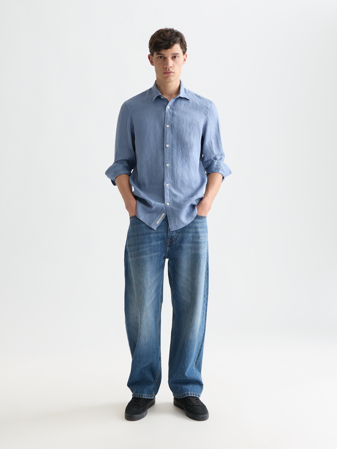 Seasonal Essentials linen shirt