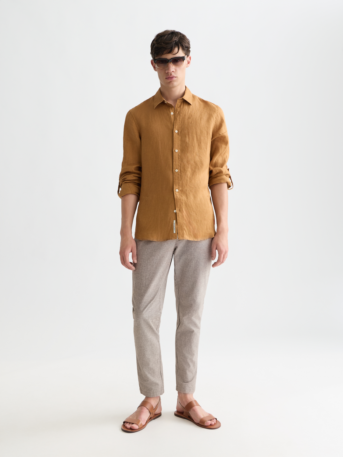 Seasonal Essentials linen shirt