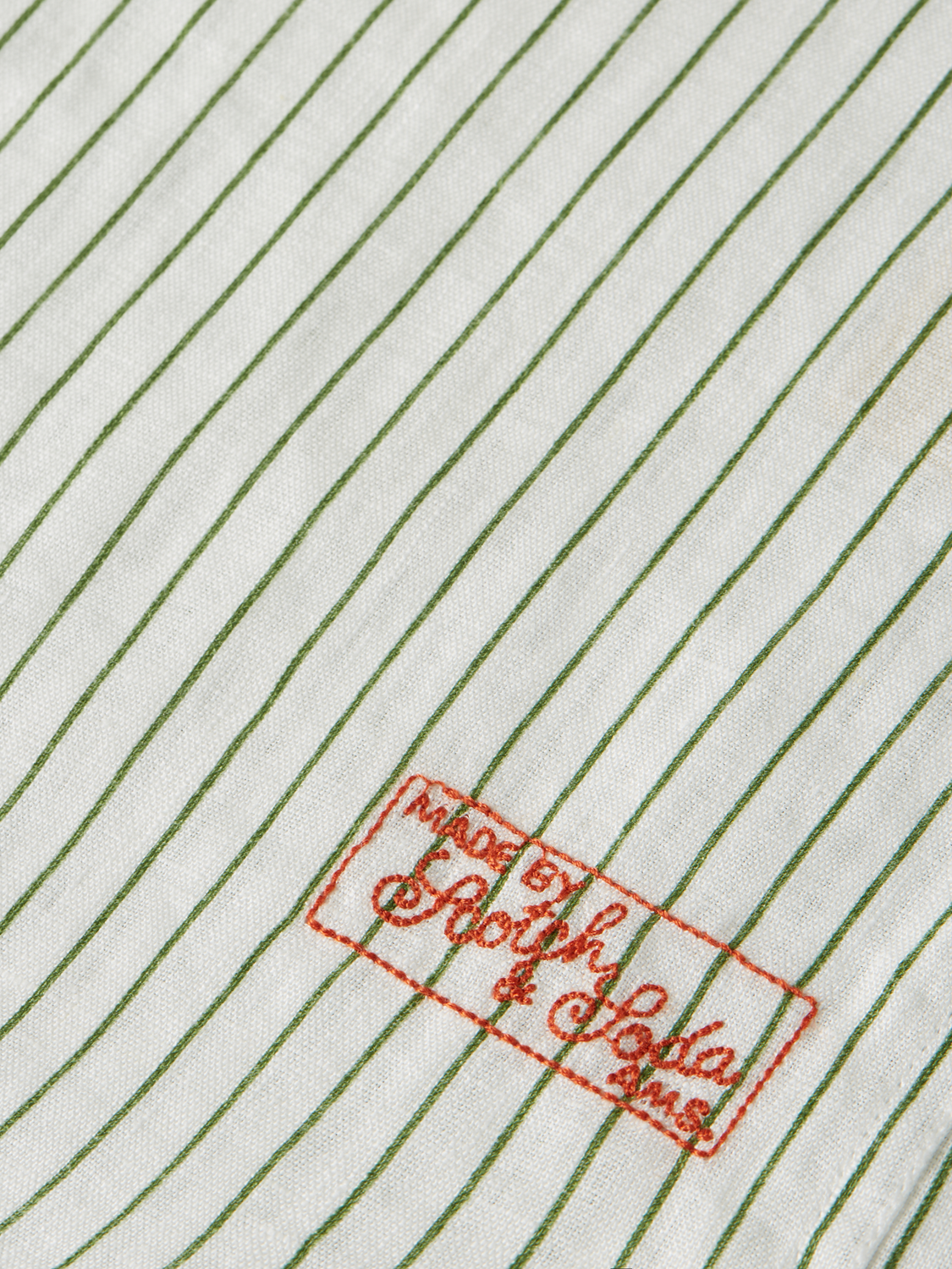 Linen striped shirt