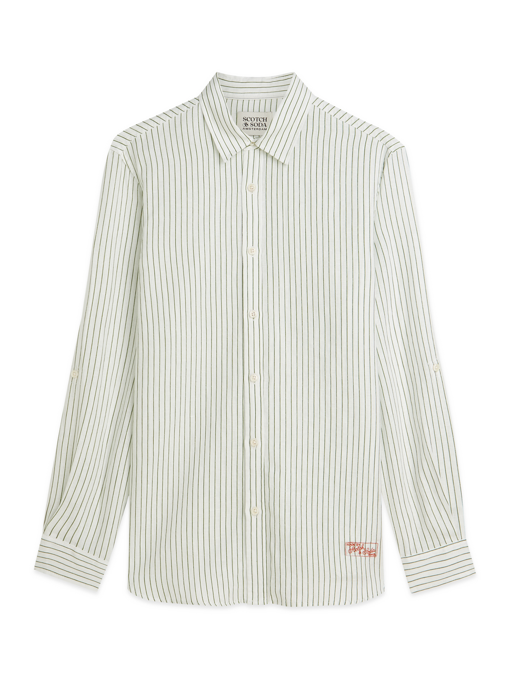 Linen striped shirt