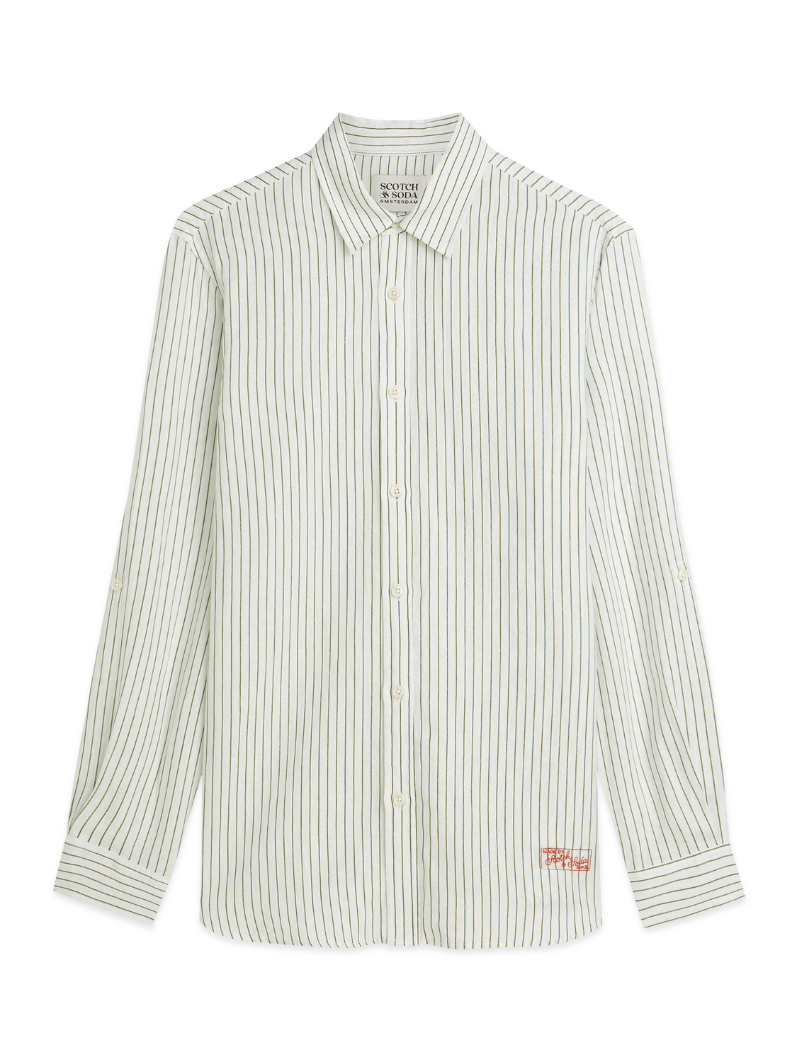 Linen striped shirt