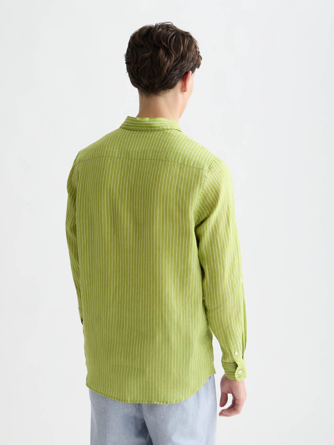 Linen striped shirt