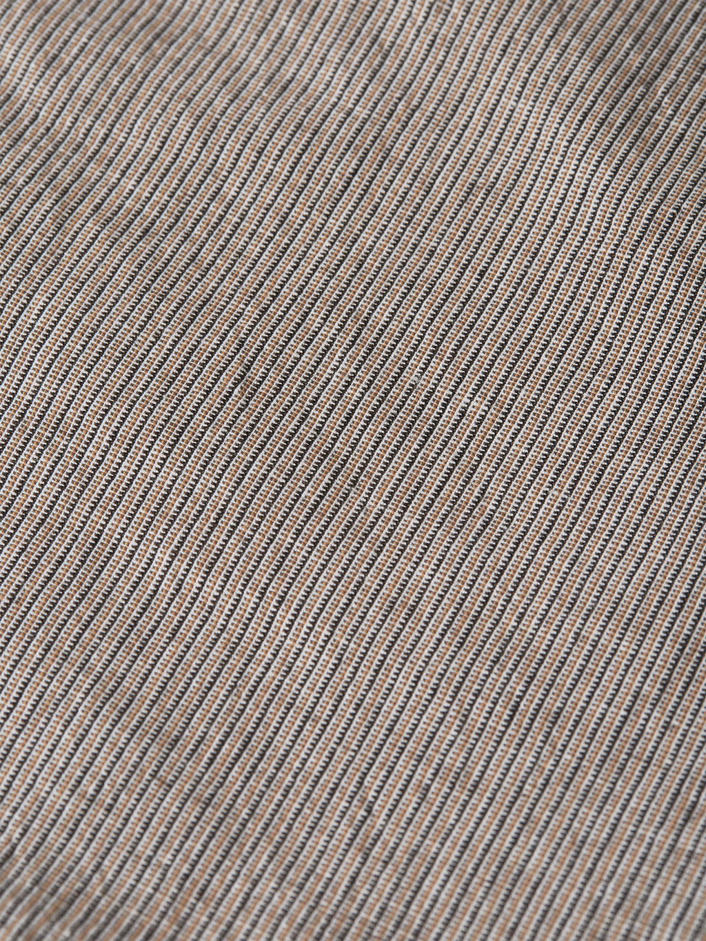 Warren yarn-dyed cotton-linen straight jogger