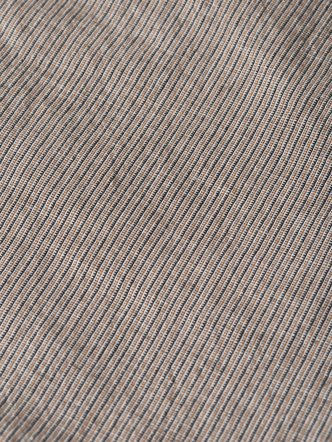 Warren yarn-dyed cotton-linen straight jogger