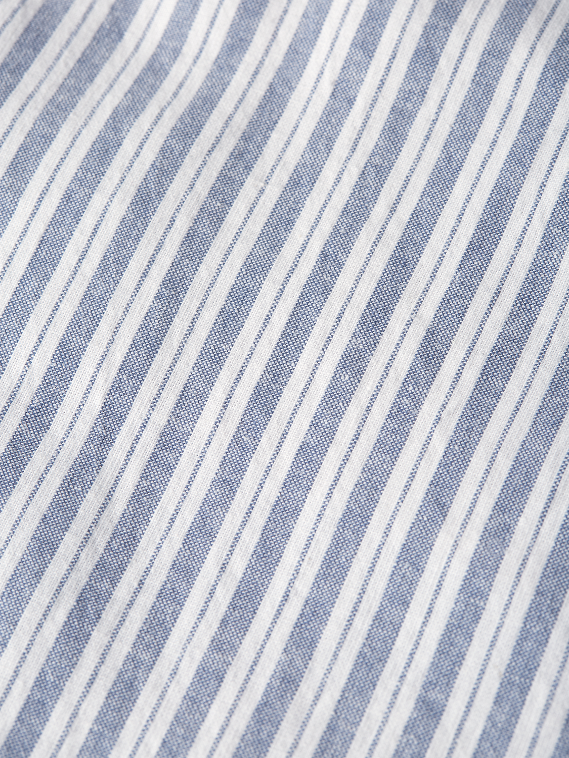 Warren yarn-dyed cotton-linen straight jogger