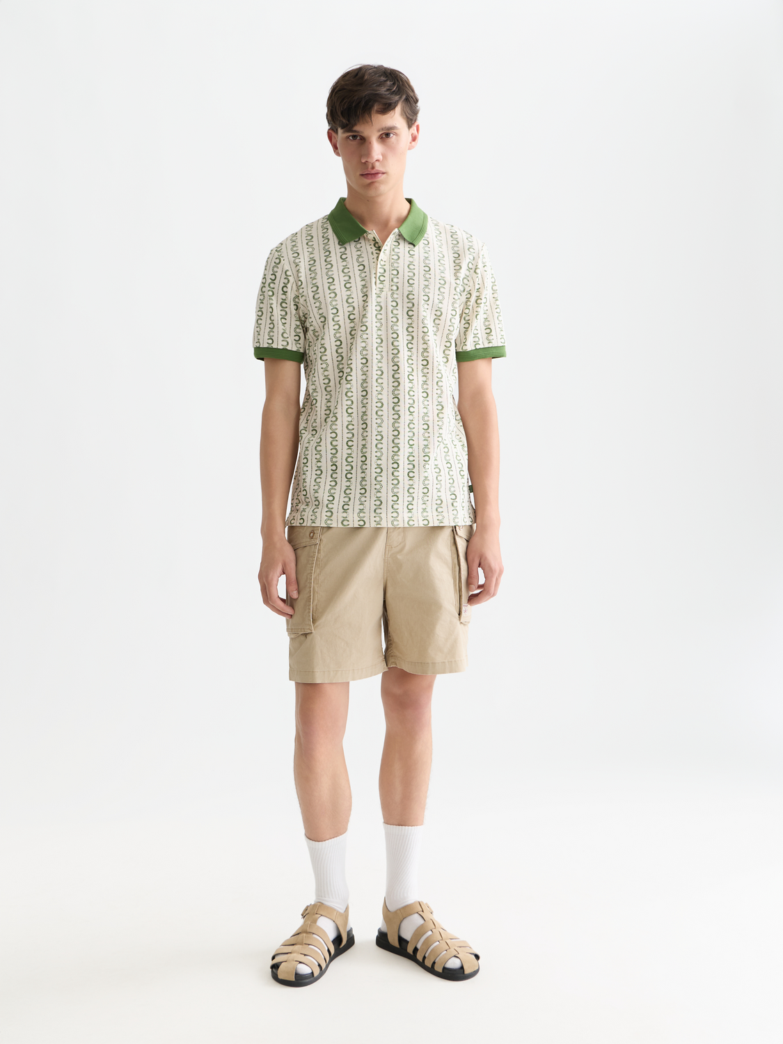 Printed polo