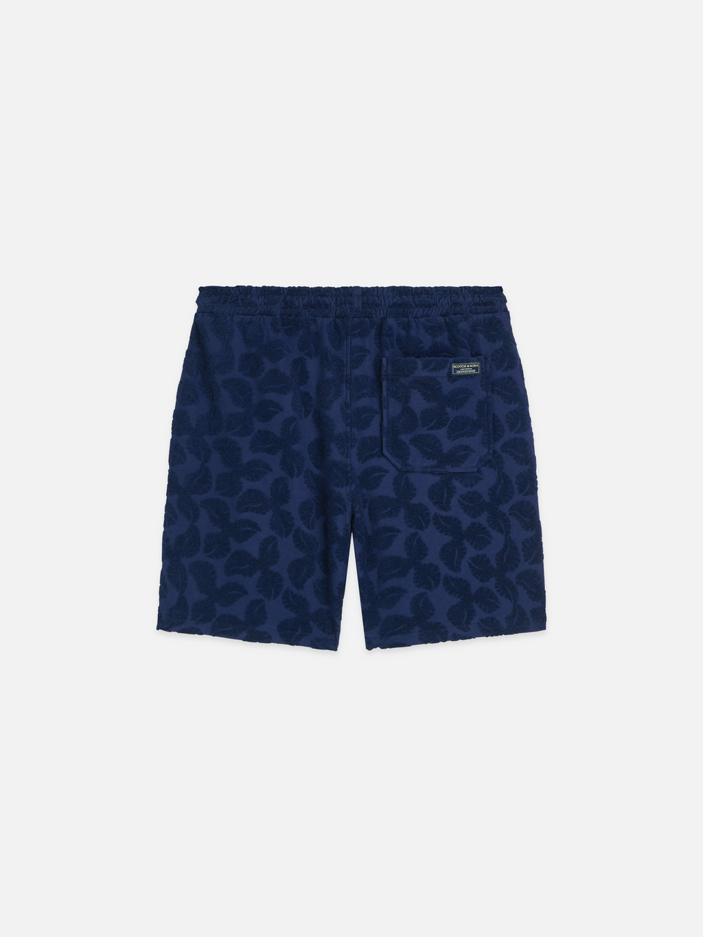 Fave terry jacquard relaxed bermuda shorts