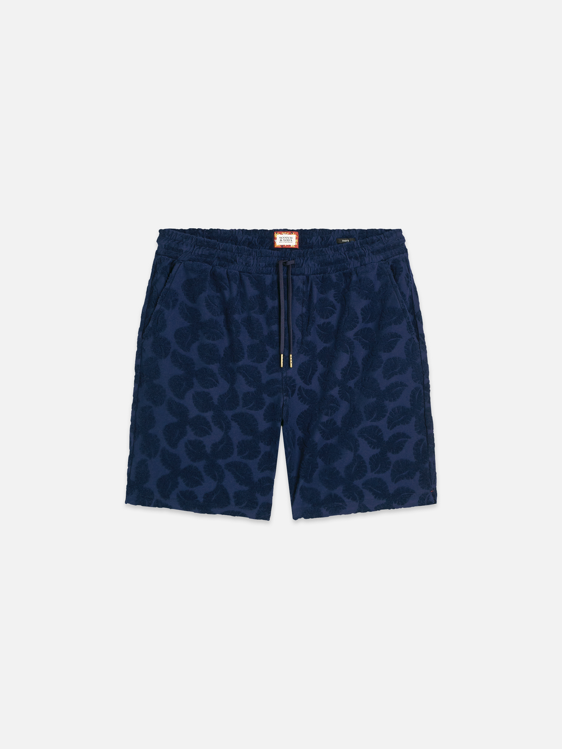 Fave terry jacquard relaxed bermuda shorts